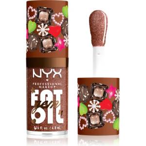 NYX Cosmetics Fat Oil Gem Xmas масло от нар цвят Cacao Gem 4.8ml