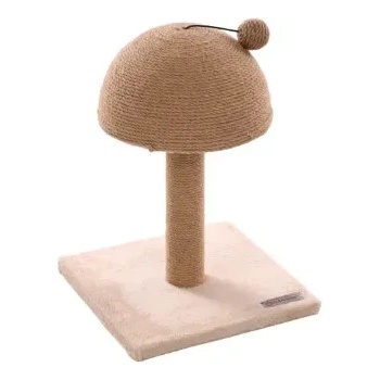 Flamingo - Драскалка за котки Asha бежова, 30 х 30 х 44 см