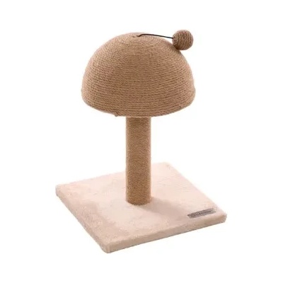 Flamingo - Драскалка за котки Asha бежова, 30 х 30 х 44 см