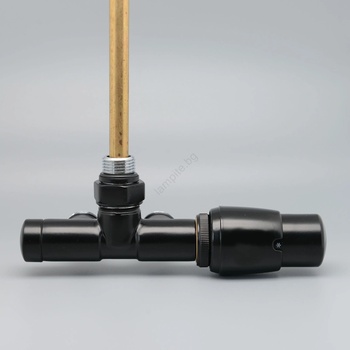 P.M.H. P. m. h. uniko-rb-ek - Вентил с термостатна глава uniko десен/черен (pm0052)