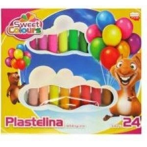 Sweet colours Plasticine 24 colors