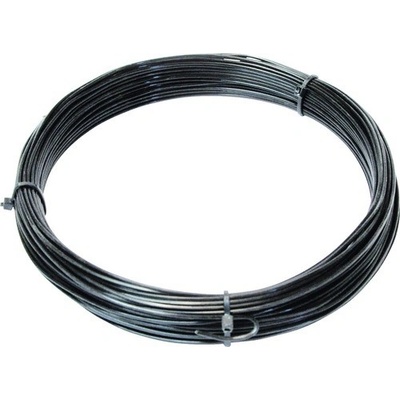 Železný drôt poplastovaný čierny 1,4 mm, 20 m