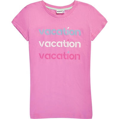 Winkiki Kids Wear Dívčí tričko Vacation růžová