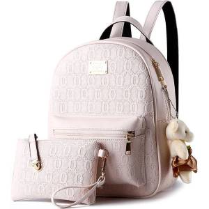 CHARON Дамска Раница Charon Serenity, Различни цветове, Пепел от рози (HA071-WHITE)