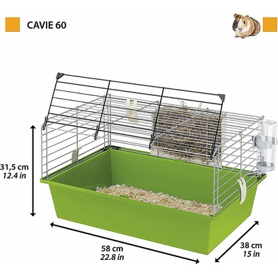 Ferplast Cage Cavie 60 58 x 38 x 31,5 cm