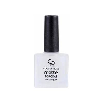 Golden Rose Матиращ топ лак за нокти Golden Rose Matte Top Coat, 10, 5 ml