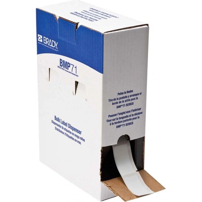 Brady BM-21-427 / 173449, Bulk Self-laminating Vinyl Labels, 25.40 mm x 63.50 mm