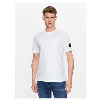 Calvin Klein Jeans Тишърт J30J323484 Бял Regular Fit (J30J323484)