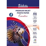Victoria Фотохартия, мастиленоструйна, A6, 260 g, висок гланц, VICTORIA PAPER "Executive" IJMP270G-10X15-20S (IJMP270G-10X15-20S)