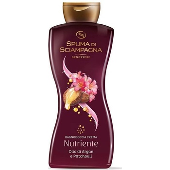 Spuma di Sciampagna Benessere sprchový krém Nutriente Olio di Argan e Patchouli 650 ml