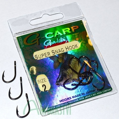 Gamakatsu G-Carp Super Snag Hook vel.4 10 ks