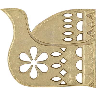 Bloomingville Подложка за горещи съдове Lonela злато (82068450)