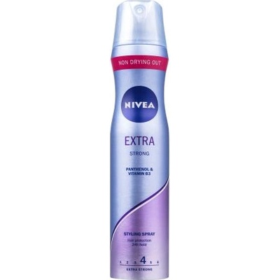 Nivea Extra Strong Лак за коса Силна фиксация 250 ml за жени