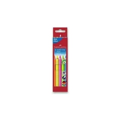 Faber Castell Jumbo Grip Neon pastelky 110994 5 farieb