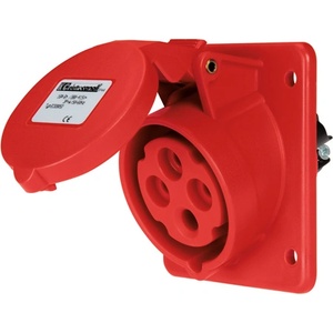 Elettrocanali Ec690 КОНТАКТ ЗА ВГРАЖДАНЕ 16А ip44 3p+e 380-415v (ec69052)