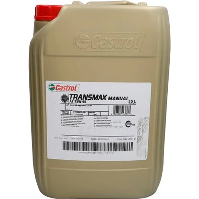 Castrol Трансмисионно масло castrol trans manual at 20 литра