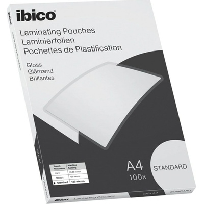 Laminovací fólie IBICO A/4, 125 mikronů, lesklá, 100 ks/balení, 627310 – Hledejceny.cz