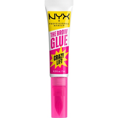 NYX Professional Makeup The Brow Glue Crazy Lift dlouhotrvající gel na obočí 7 ml – Zboží Dáma