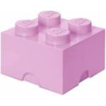 LEGO® Кутия за съхранение lego, Тухличка 4, бледо ливав цвят, 024127