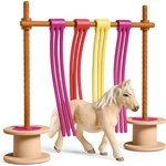Schleich Комплект Schleich Farm World Horses - Пони със завеса (42484-02990)