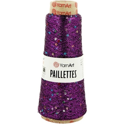 YarnArt Paillettes 8009 fialová