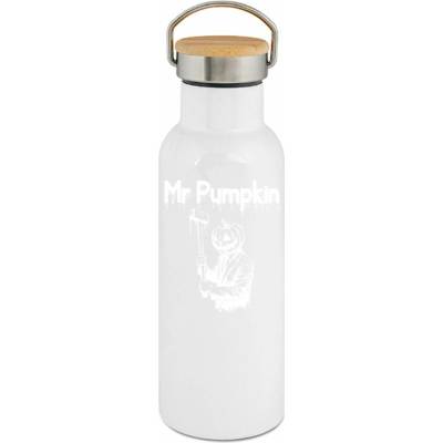 123TRIKO termoska Mr. Pumpkin, bílý tisk 500 ml