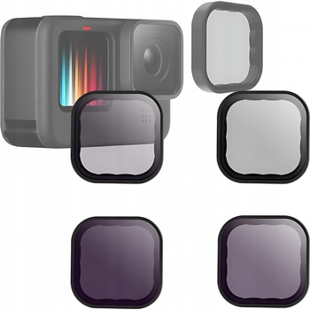 Telesin Súprava filtrov ND 8/16/32 pre GoPro Hero 9 / Hero 10 GP-FLT-902