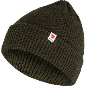 Fjällräven Зимна шапка (beanie) Fjällräven Tab Hat Beanie - Deep Forest - размер One Size (204-7472-0611)