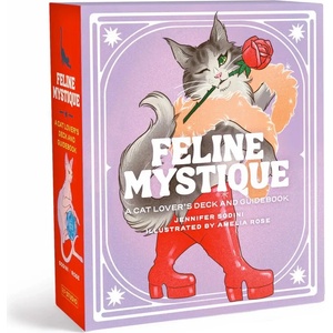 Running Press Оригинални карти Оракул Feline Mystique - Jennifer Sodini, Amelia Rose