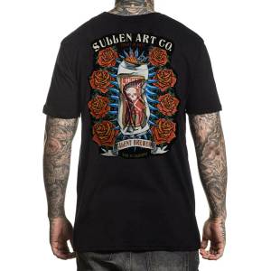 SULLEN Мъжка тениска sullen - holy water - ЧЕРЕН - scm3396_bk