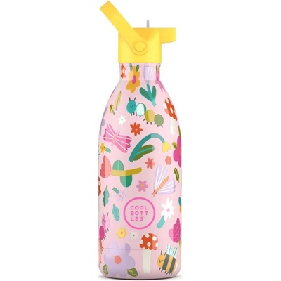 Dětská nerezová termolahev COOL BOTTLES Kids Bug Life třívrstvá 500 ml