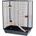 INTER-ZOO Pet Products Клетка за гризачи Diego + wood 78 x 48 x 97 см ЧЕРНА