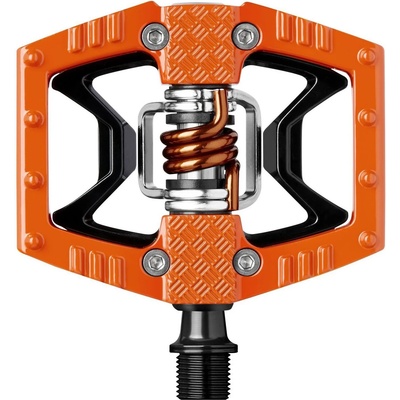Crankbrothers Педали с автомат Crankbrothers Double Shot 2 Hybrid-Pedal Clipless pedals - Orange / Black / Orange - размер One Size (860-4759-0211)