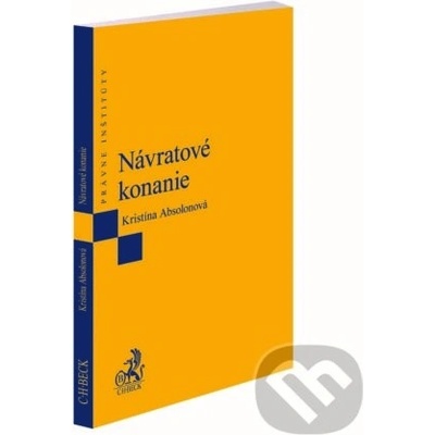 Návratové konanie - Kristína Absolonová