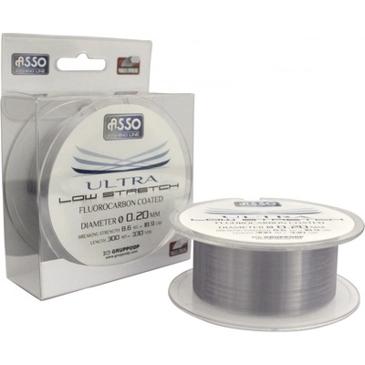 Asso Ultra Low Stretch 300 m 0,18 mm 6,3 kg – Zboží Dáma