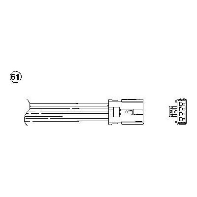 Lambda sonda NGK OTA4F-5G2