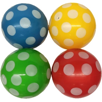 Plasto Ball Pvc топка на точки, 180 мм plasto