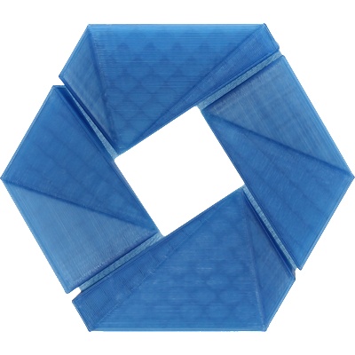 3DJAKE PCTG Transparent Blue - 1, 75 mm / 1000 g (9010707002093)