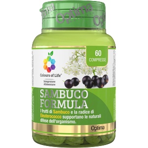 Optima Naturals Таблетки от черен бъз - 60 таблетка