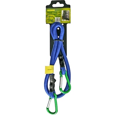 Strend Pro Guma upínacia GB012, 10 mm, 100 cm, s karabínkami, nos. 12kg