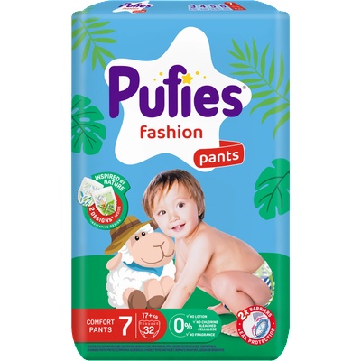 pufies Бебешки гащи Pufies fashion размер 7 - 32 броя