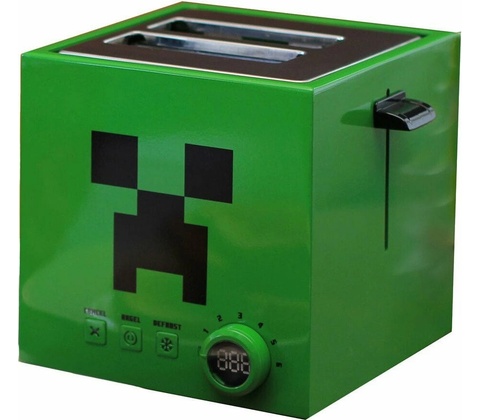 Minecraft Creeper Square Toaster