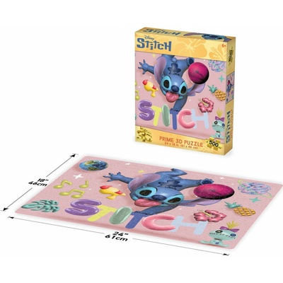 PRIME 3D puzzle Disney Stitch #4 500 ks
