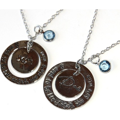 Fashion Jewerly Řetízek otec, matka dřív jsem byl/a já její anděl, teď je ona můj, Miluji mamimku, Tatínka 2875 – Hledejceny.cz