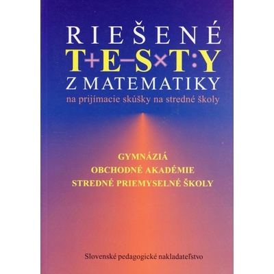 Riešené testy z matematiky