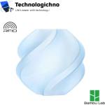 Bambu Lab PLA Translucent Bambu Ice Blue With Spool (A17-B0-1.75-1000-SPL)