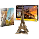3D puzzle CubicFun 3D puzzle National Geographic: Eiffelova věž 80 ks