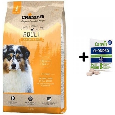 Chicopee Classic Nature Line Adult Chicken & Rice 15 kg