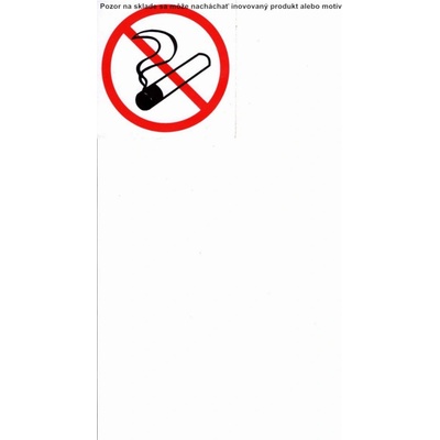 Piktogram Zákaz vstupu s cigaretou! 10x10