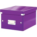 Leitz Malá univerzální krabice Click & Store, Purpurová